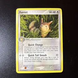 Pokemon Furret Team Rocket Returns 22/109 Non Holo Rare - Image 1