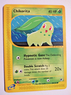 Pokemon Card - Chikorita Expedition 99/165 Common NM - Image 1