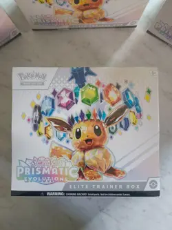 Pokemon TCG Prismatic Evolutions ETB Elite Trainer Box FACTORY SEALED & NEW - Image 1