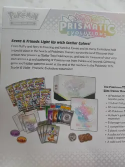 Pokemon TCG Prismatic Evolutions ETB Elite Trainer Box FACTORY SEALED & NEW - Image 3