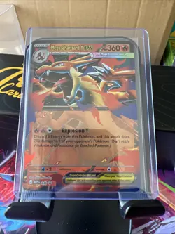 Pokemon TCG Mega Charizard Y EX MEP 030 Promo (Mega Charizard Tin) - NM - Image 1
