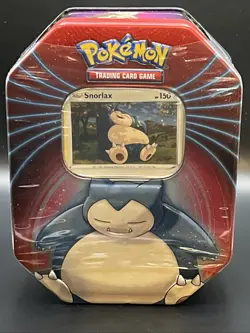 Pokemon TCG: Knockout Tin - Snorlax NEW Sealed - Image 2