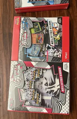 Sam’s Club Black Bolt & White Flare Binder + Poster Bundle - 2 Sealed Bundles - Image 4
