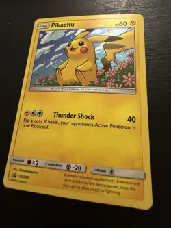 PIKACHU SM206 DMG SUN & MOON BLACK STAR PROMO POKEMON 2019 - Image 1