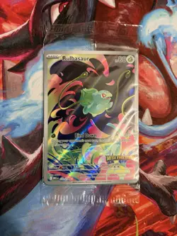 Bulbasaur Mega Evolutions Stamped Boxtopper Sealed Promo 133/132 Pokemon TCG NM - Image 1