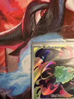 Bulbasaur Mega Evolutions Stamped Boxtopper Sealed Promo 133/132 Pokemon TCG NM - Image 2