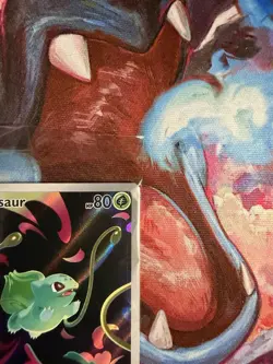 Bulbasaur Mega Evolutions Stamped Boxtopper Sealed Promo 133/132 Pokemon TCG NM - Image 3