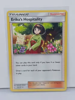 (MP) Erika's Hospitality Holo 140/181 Team Up Pokemon TCG - Image 1
