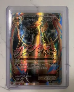 Mega M Charizard EX 2016 XY Evolutions 101/108 Holo Full Art Pokemon TCG - Image 1
