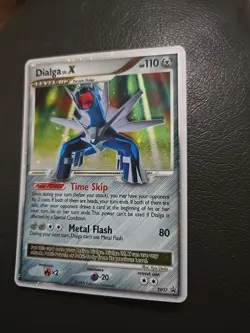 Dialga LV. X DP37 - Holo Rare - Pokemon Diamond And Pearl Black Star Promo - Image 2