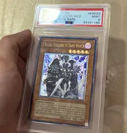 YUGIOH ENHANCED NA Sillva Warlord of Dark World EEN-EN023 Ultimate Rare PSA MINT - Image 1