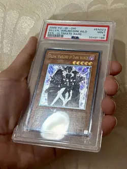 YUGIOH ENHANCED NA Sillva Warlord of Dark World EEN-EN023 Ultimate Rare PSA MINT - Image 5
