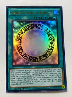 DARK MAGICAL CIRCLE LDS3-EN093 LEGENDARY DUELISTS: SEASON 3 YU-GI-OH HOLO - Image 1