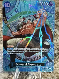 ONE PIECE OP-15 Adventure on KAMI's Island OP13-042 SP Edward Newgate English 🔥 - Image 1