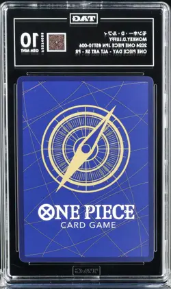 Monkey D. Luffy 2024 Foil One Piece Day Promo Japanese ST10-006 SR TAG 10 - Image 2