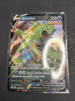 Tyranitar V SWSH109 SWSH: Sword & Shield Promo Cards Holo - Image 1