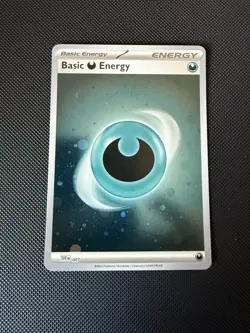 Basic Dark Darkness Energy HD SWIRL Cosmos Holo - SVE 007 S&V 151 - Pokemon Card - Image 1