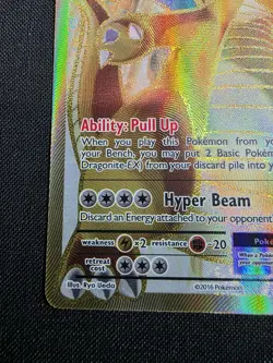 Pokemon TCG Dragonite EX Full Art Ultra Rare Holo Card Evolutions 106/108 XY - Image 4