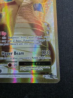 Pokemon TCG Dragonite EX Full Art Ultra Rare Holo Card Evolutions 106/108 XY - Image 5