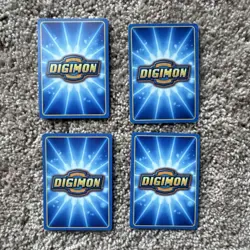 Digimon Card Lot 4 Holo 1st Edition SaberLeomon HerculesKabuterimon ST-33 ST-34 - Image 2