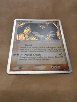 Regirock ex 99/106 Emerald Holo Pokemon Card Tcg Collect Trade Card Game Vintage - Image 2