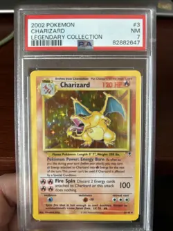PSA 7 Charizard 3/110 Legendary Collection Holo - Grail Card - Image 2