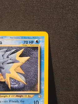 Seadra 48/111 Neo Genesis – MP Condition – 2000 Pokemon Card – Vintage WOTC - Image 4