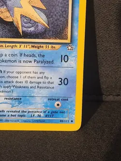 Seadra 48/111 Neo Genesis – MP Condition – 2000 Pokemon Card – Vintage WOTC - Image 5