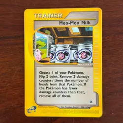 Moo Moo Milk 155/165 Common Expedition Pokemon Card - Image 1