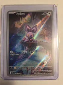 Pokemon TCG Noibat Journey Together Illustration Card 169/159 NM - Image 1