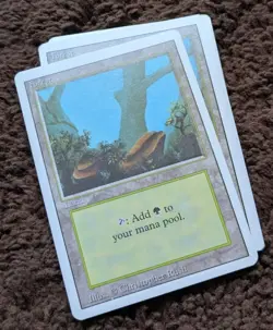 Vintage Magic The Gathering 1994 Forest 3rd Revised Edition Lot Bulk 15 Cards - Image 4