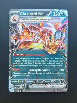 Charizard ex 196 Sv: Scarlet & Violet Promo Cards Holo - Image 1