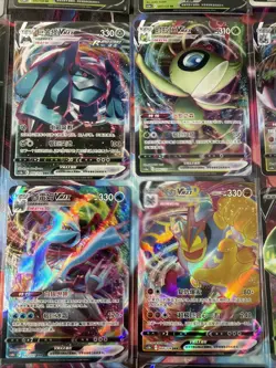 Pokemon 16 Card Lot nm V Max Mega SR Amazing Ex HOLO Rare Hits Only R89 - Image 2