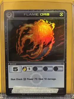Chaotic Flame Orb Super Rare Attack Card NM/LP - Image 1