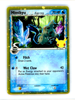 Mimikyu (Delta Species) - Promo SWSH: Sword & Shield Promo Cards SWSH136 NM - Image 1