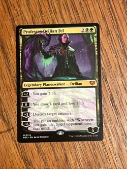 Professor Delian Fel - Secrets of Strixhaven - MtG - NM! - Image 1