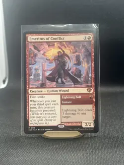 Emeritus of Conflict [Secrets of Strixhaven] Near Mint - Image 1