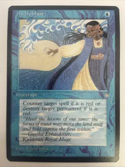 Hydroblast Ice Age Regular LP Lightly Played MTG - Image 1