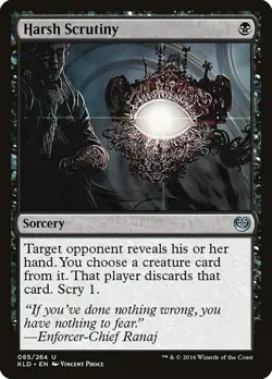 4x Harsh Scrutiny - NM - Kaladesh - SPARROW MAGIC - Image 1