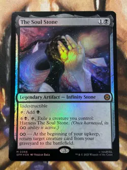 MTG The Soul Stone #0066 Spider-Man Marvel English FOIL - Pack Fresh NM/M 🔥 - Image 1