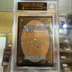 2025 MTG FINAL FANTASY 0406 TRAVELING CHOCOBO BORDERLESS FOIL BGS 10 BLACK LABEL - Image 2