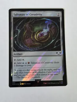 Talisman of Creativity SURGE FOIL X1 40K MTG Warhammer 40,000 - Image 1