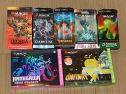 Magic The Gathering 7X Collector Boosters Pack Old Hard to Find Seal NEW MINT! - Image 1