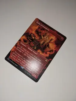 MTG - Grim Lavamancer (Borderless) - Dominaria Remastered NM/M Condition - Image 2