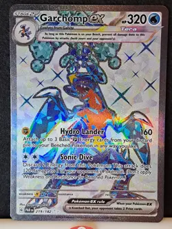 Garchomp ex 219/182 Sv04 Paradox Rift Ultra Rare Pokemon TCG (Border Print Line) - Image 2