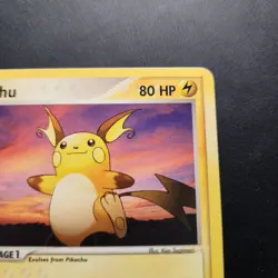 2004 Raichu 13/95 - Team Magma vs Team Aqua Non-Holo Rare - Pokemon TCG - NM - Image 2