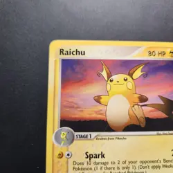 2004 Raichu 13/95 - Team Magma vs Team Aqua Non-Holo Rare - Pokemon TCG - NM - Image 5