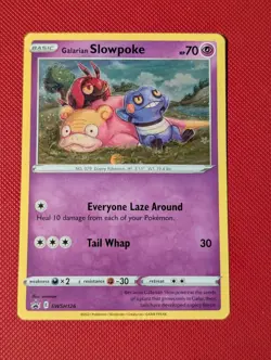 Pokemon TCG - Galarian Slowpoke - SWSH126 - Black Star Promo - Image 1