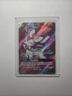 Pokemon TCG Sylveon GX Guardians Rising Holo Full Art Ultra Rare Card 140/145 - Image 1