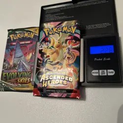 Pokemon Heavy Evolving Skies Sealed Booster Pack + Ascended Heroes Heavy NEW - Image 1
